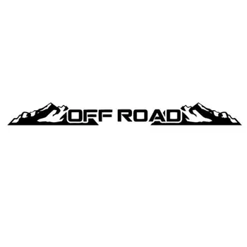 100cm X 9cm OFF ROAD-Cam Afiş Araba Çıkartmaları Vinil Çıkartması Arka cam Sticker uyar 4x4 çamur Off road Oto Çıkartmaları
