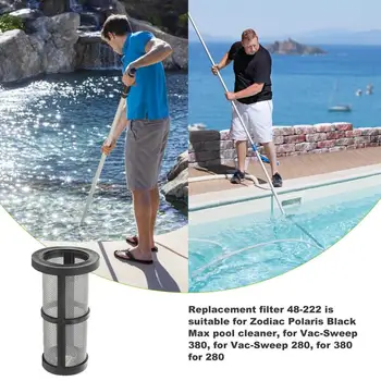 48-222 In-line Filtre Ekranı Polaris 280 380 Havuz Temizleyici Uyumluluk Yüzme Havuzu Temizleme Evrensel yedek filtre