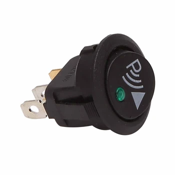 6X Yuvarlak 3 Pin Rocker / Park Kapalı Anahtarı Ön Arka Yürüyüş Sensörü