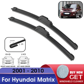 Araba sileceği Ön Cam Ön Cam Kauçuk Dolum Silecek Hyundai Matrix 2001-2010 İçin LHD / RHD 22