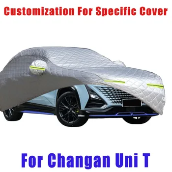 Changan Uni T Dolu önleme kapağı otomatik yağmur koruması, çizilmeye karşı koruma, boya soyma koruması, araba Kar önleme