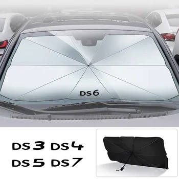 Citroen DS3 Cabrio DS4 DS5 Prestij 5LS DS6 DS7 Araba iç cam koruma aksesuarları araba güneş koruyucu şemsiye