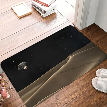 DUNE BİLİMKURGU FİLM kaymaz Paspas Moons Arrakis Çöl Yıldızlı Gökyüzü Banyo Yatak Odası Mat Açık Halı Kapalı Desen Dekor