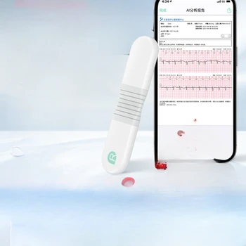 Ekg monitör ER124-hour dinamik monitör taşınabilir EKG kayıt kalp hızı kayıt ev