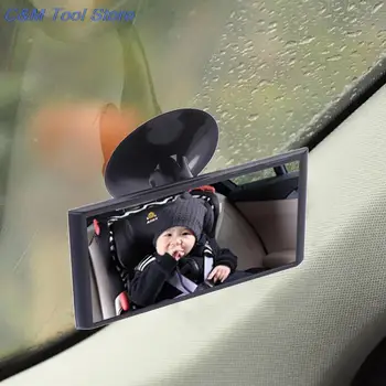 Evrensel Siyah Ayna Emme Ayna Arka bebek aynası Oto Araba Accessorie12cm Araba Kolay Görünüm Arka Arka Koltuk Bebek Çocuk Güvenliği