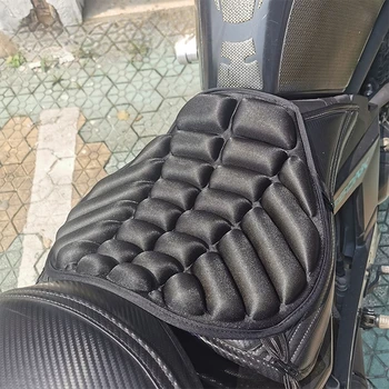 Güneş koruyucu Motosiklet Koltuk Minderleri Ayırma Net klozet kapağı koltuk minderi Yumuşak Ped 3D Şok Emici Parçaları Aksesuarları
