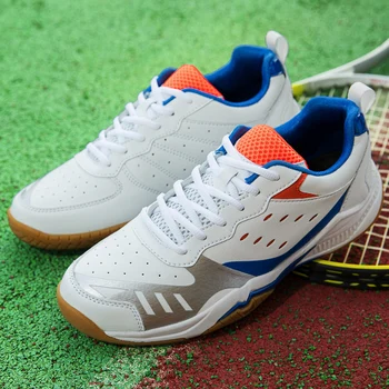 Hafif Badminton Ayakkabı erkek Nefes Rahat tenis ayakkabıları Çift spor ayakkabı Boyutu 36-46 Spor ayakkabı