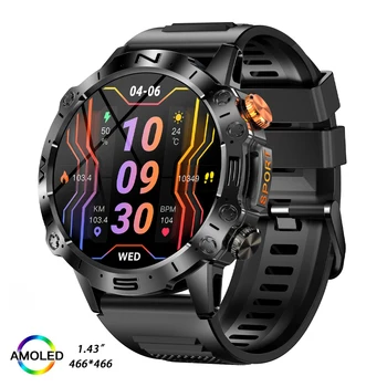 K59 akıllı saat Erkekler Kadınlar için Smartwatch 1.43 