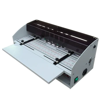 Küçük Kazıma Makinesi Kağıt Puanlama Makinesi Elektrikli Kırma Makinesi H500 Kompakt Kırma Makinesi