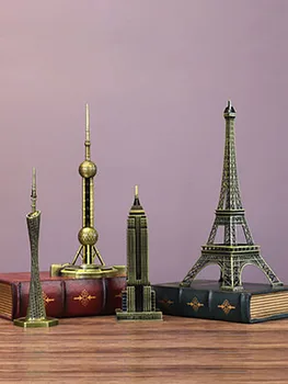 Mimari Minyatür Modeli Ev Dekorasyon Eyfel Kulesi özgürlük heykeli Dekoratif El Sanatları Hediyeler