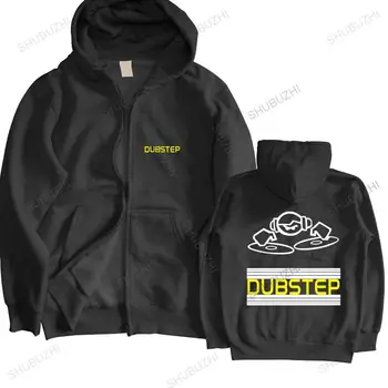 moda marka kış hoodies DUBSTEP DJ hoodies-Dub Adım Rave Davul ve Bas Tekno erkek kapşonlu fermuar sıcak ceket