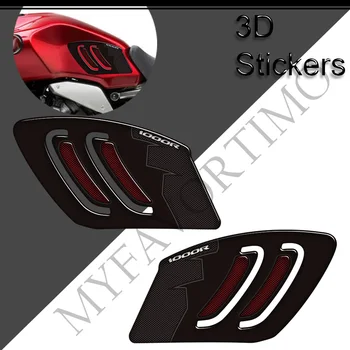 Motosiklet Koruyucu Tank Pad Yan Sapları Gaz Akaryakıt Kiti Diz 3D Çıkartmalar Honda CB1000R CB 1000R 2018 2019 2020 2021 2022