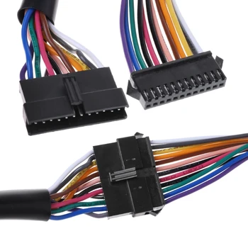Otomatik OBD0 TO OBD1 Dağıtıcı Adaptör Jumper Kablo tesisatı konnektörü Fiş kablo kordonu için Uyumlu Civic 88-91 AOS