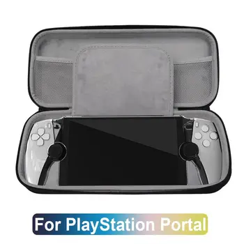 PlayStation Portal saklama çantası EVA Taşıma Çantası Darbeye Dayanıklı Koruyucu Kapak El Konsolu Çanta PS5 Aksesuarları