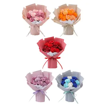 Sabun Çiçek Gül Çiçek Buketleri Benzersiz Hediyeler Korunmuş Çiçekler Sevgililer Günü Süslemeleri anneler Günü için Arkadaşlar Ebeveynler
