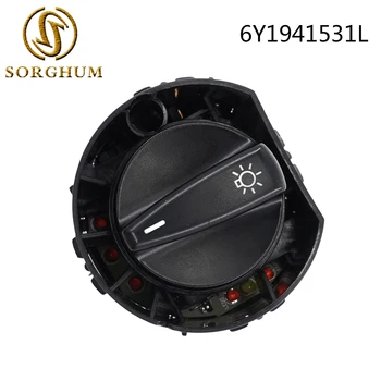 SORGUM 6Y1 941 531L Audi A3 Skoda Fabia Yeni Far Sis Lambası Kontrol anahtar düğmesi 6Y1941531L 6Y1941531 L