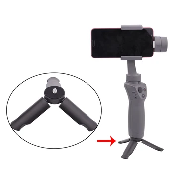 Taşınabilir 1/4 Vida Mini Tripod DJI OSMO Cep El Telefonu Gimbal Sabitleyici Tutucu Standı Gopro Eylem Kamera için