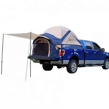 Taşınabilir Pick Up araba çadırı kamyonet Yatak Çadır Gölgelik ile Pick Up kamyon çadırı Kısa Kompakt Kutu Yüksek Duvarlı