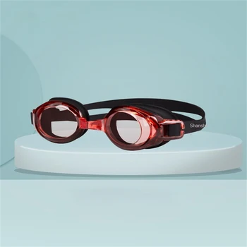 To-9.0 Miyopi yüzücü gözlükleri Reçete Su Geçirmez Anti-sis Yüzmek Gözlük Silikon Diyoptri dalış gözlükleri Yetişkinler Gençler