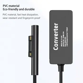 USB Tip C Güç Adaptörü 65W Hızlı şarj kablosu Microsoft Surface Pro İçin X 9 8 7 6 Yüzey Go1 / 2 / 3 Manyetik Konnektör