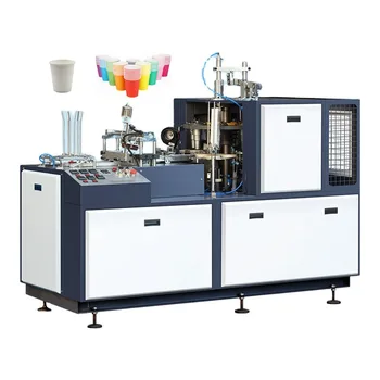 Yüksek Kaliteli Kağıt Bardak Yapma Makinesi Fabrika Fiyatları Tek Firma Profesyonel Tek Kullanımlık Kağıt Bardak Şekillendirme Makinesi